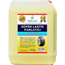 Leaf Shop Lastik Parlatıcı Jel 5 kg + Uygulama Süngeri Tire Cleaning Gel Extra Glossy
