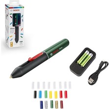 Leaf Shop Home And Garden Gluey Akülü Tutkal Tabancası, Evergreen (20 Tutkal Çubuğu, Yeşil, Karton Kutu)