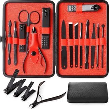 Leaf Shop Manikür ve Pedikür Seti (Kırmızı)