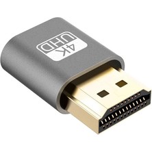 Misda Store Dummy HDMI Sanal Ekran Kartı Adaptörü 4K Sanal Ekran Kartı Adaptörü