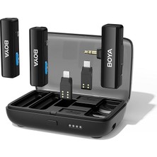 Leaf Shop Boyalink All-In-One Çift Kanal Kablosuz Mikrofon