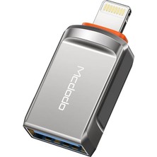 Leaf Shop Usb-A 3.0 To Lightning Otg Convertor, Gri