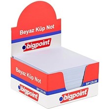 Leaf Shop Küp Notluk Beyaz 8X8CM 500 Yaprak