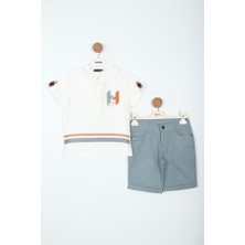 Hype Erkek Çocuk Alt Üst Şort Takım 1-5 Yaş 6214