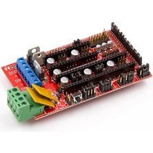 Misda Store Ramps 1.4 3D Printer Kırmızı Kontrol Kartı