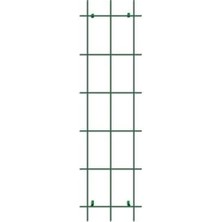 Misda Store 74045 Sarmaşık Bitkilere Özel Metal Tırmanma Kafesi - Yeşil 150CM x 45CM