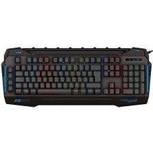 Misda Store KB-R63 Stage Rgb Renk 4 Makro Fonksiyon Sese Duyarlı Işıklı Q USB +Ses Mik Çıkışlı Oyuncu Kl