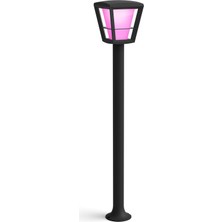 Misda Store Hue White And Color Ambiance Econic Akıllı LED Yol Lambası, Dış Mekan Için, Kısılabilir, Bahçe Lambası, 16 Milyon Renk