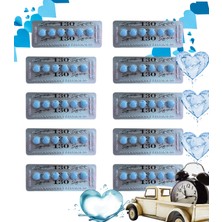 Timeoutperformance Mavi Kobra 130 Mg 6'lı x 10 Dizi Erkeklere Takviye Güc Arttırıçi5 % 100 Orijinal Süper Etki Sertlestırıçi9 Uzun Süre Geçıktırıçi6 GIZLIPAKETLEME_CIÂ'LIS2_VIÂG'RA9_20MG