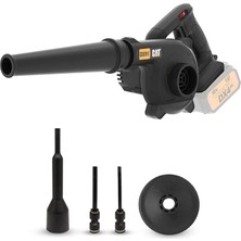 Misda Store DX91B 18VOLT Profesyonel Devir Ayarlı Üfleyici + 5 Parça Aksesuar (Akü Dahil Değildir)