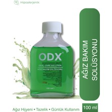 ODX Ağız Bakım Solüsyonu 100 ml Nane Kokusuyla Antibakteriyel Tam Koruma Sağlar