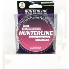 Misda Store Hunterlıne 0,12MM - 600GR 100M Fluorocarbon Köstek Misinası