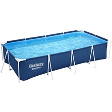 Misda Store Steel Pro Dikdörtgen Yer Üstü Havuz 4,00 M x 2,11 M x 81 cm