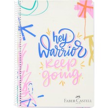 Misda Store Grafiti Spiralli Defter, A4, 120 Yaprak, 70G Kağıt, Çizgili, 500 Mikron Pp Kapak, Pet Spiralli, Dayanıklı ve Kullanışlı