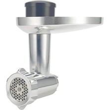 Misda Store Kıyma, Sosis ve Içli Köfte Aparatı KAX950ME - Mutfak Şefi Aksesuarı, 4 Kanatlı Bıçak, Metal Salyangoz ve Tepsi, 2 Sosis Doldurucu ve Kebbe Başlığı (Tüm Chef Mutfak Makineleri Için Uygun)