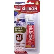 Misda Store 53.01.029 Tüp Silikon, 50G, Şeffaf