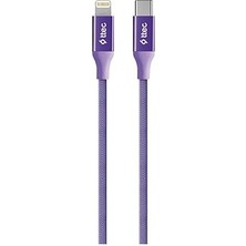 Misda Store Alumicable Type-C Lightning Hızlı Şarj Kablosu 150CM 2DK41-8 Farklı Renk (Mor)