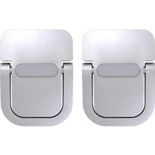 Misda Store 2 Adet Yapışkanlı Katlanılabilir Laptop Standı Portatif Macbook Bilgisayar Laptop Stand Ayagi