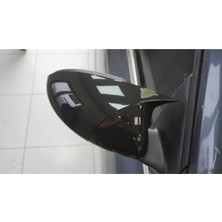 Misda Store Megane Ile Uyumlu 4 Yarasa Ayna Kapağı Plastik