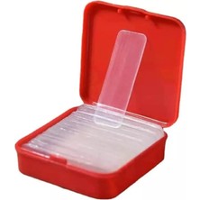 Misda Store Taraflı Şeffaf Bant Şeffaf Bant 60 Parça Kutulu Montaj Bandı Tekrar Kullanılabilir Çift Taraflı Bant (1,5 x 4,5cm)