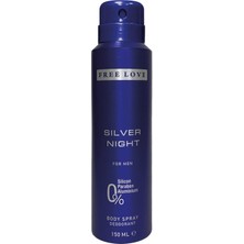 Misda Store Love Silver Night Erkek Deodorant 150 ml
