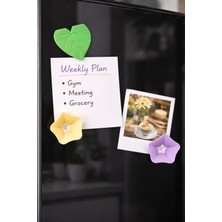 Otscraft Studio Çiçek ve Yaprak Doğadan Tasarım Magnet Seti