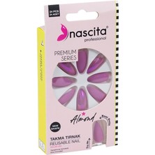 Misda Store 24'lü Almond Renkli Takma Tırnak - 152
