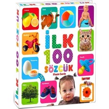 Misda Store Için Ilk 100 Sözcük Kelime Zeka Kartları Eğitici Yeni Doğan Kartları