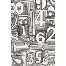 Misda Store 3D Doku Kalıbı - Tim Holtz Numbered