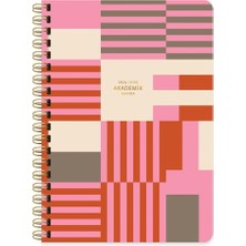 Misda Store Color 17 * 24 Spiralli Akademik Ajanda - Enerji