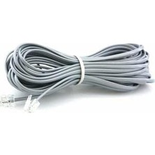 Misda Store Plus PX-KKT10 2CX0.10MMX7 10 Metre Adsl RJ11 Telefon Kablosu, Adsl Vdsl Modem Kablosu