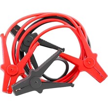 Misda Store Amper Akü Takviye Kablosu 2.2 Metre 16MM² Kalınlık 6V/12/24V Araç Araba Oto Akümülatör Sarj Şarj