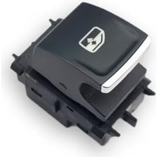 Misda Store Sağ Ön Kapı Cam Düğmesi Krom 5G0959855N Vw Passat B8 ile Uyumlu 2015-2020