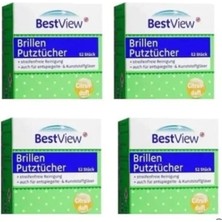 Misda Store Best View Gözlük ve Cam Ekran Temizleme Mendili 208 Adet(4 Kutu)