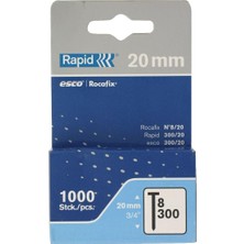 Misda Store Çiviler Tip 8/20 Mm, 1000 Adet Kutu, 11901720
