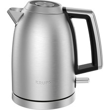 Misda Store Excellence Su Isıtıcısı, Fırçalanmış Metal Yüzey, 1.7 L Kapasite, Kolay Açılır Kapak, Hassas Döküş Ucu, Sap Üzerinde Su Seviyesi Göstergesi, Otomatik Kapanma Özelliği