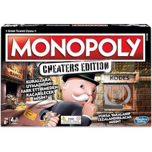 Misda Store Gaming Monopoly Cheaters Edition Kutu Oyunu, 8 Yaş ve Üstü, 2-6 Oyuncu