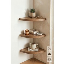 Nowella Home Arimo 3'lü Uçan Raf -Uçan Duvar Rafı-Dekoratif Raf