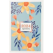 Misda Store Kelebek 2024 Ajanda - Sarı Papatya