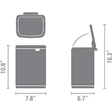 Misda Store Çöp Kovası, 4 L
