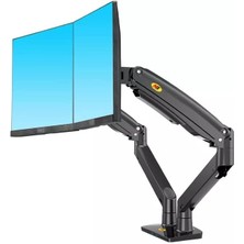 Misda Store Bayou Nb G35 Çift Kol Amortisörlü Monitör Tutucu Stand 22-32