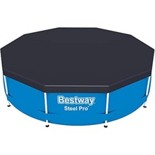 Misda Store 58036 Çerçeveli Havuz Brandası, Çap 305 cm