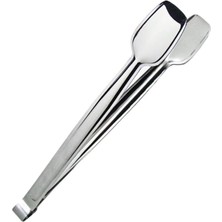Misda Store Kısa Paslanmaz Çelik Izgara Maşası (28 Cm)