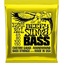 Misda Store Ball Beefy Slinky Elektronik Bas Gitar Telleri, Kalınlık 65-130