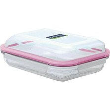 Misda Store Glasslock Dikdörtgen Plus Cam Saklama Kabı 900 ml D-MPRB090