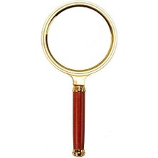 Misda Store 80 mm Çap 10X Büyütme El Tipi Büyüteç - Model By3