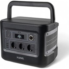 Misda Store 320000MAH Taşınabilir Güç Istasyonu, 1024WH, 1000W Saf Sinüs, Lifepo4, 8 Port, LED Lamba, Güneş Paneliyle Şarj Desteği, Karavan, Elektrik Kesintisi, Acil Durum Güç KAYNAĞI,1005, X-Powerenjoy