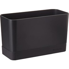 Misda Store Bulaşık Düzenleyici, Plastik/silikon, Koyu Gri, 19 x 8,5 x 11,5 cm