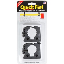 Misda Store Orijinal Quick Fistã 'â ® Clamp For Montaj Tools & Ekipmanı 1 – 2 – 1/4 Çap (Pack Of 2), Quick Fist