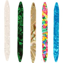 Misda Store Ud Seçim Seti Ud Mızrap I, 5 Adet Ud Seçimi Mızrap Profesyonel Desen Baskılı